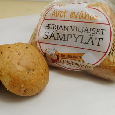 Hurjanviljaiset sämpylät 5 kpl